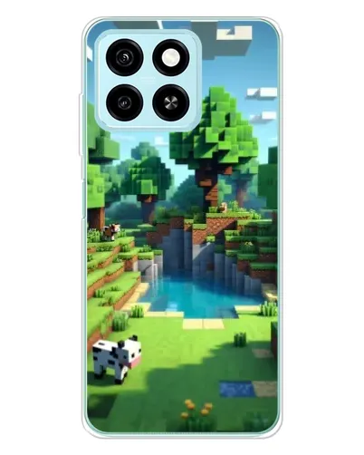 Чехол для ZTE Blade A55 с картинкой «Minecraft летний день» Чехол для ZTE Blade A55 с картинкой «Minecraft летний день»