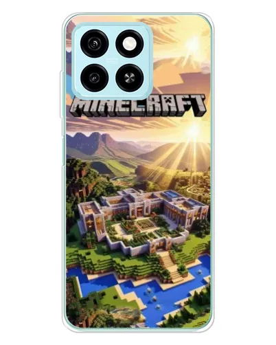 Чехол для ZTE Blade A55 с картинкой «Minecraft панорама» Чехол для ZTE Blade A55 с картинкой «Minecraft панорама»