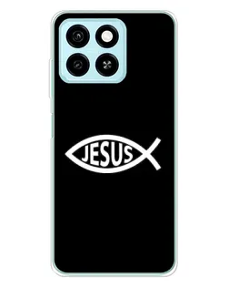 Чехол для ZTE Blade A55 с картинкой «Классический Jesus»