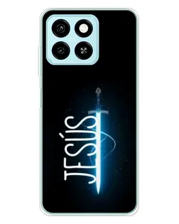Чехол для ZTE Blade A55 с картинкой «Меч Духа Jesus»