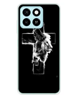 Чохол для ZTE Blade A55 з картинкою «Сяючий хрест Jesus»