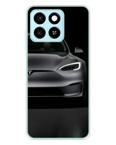 Чехол для ZTE Blade A55 с картинкой «Tesla Model S Look»