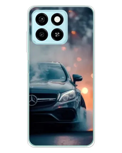 Чехол для ZTE Blade A55 с картинкой «Mercedes — ночной город» Чехол для ZTE Blade A55 с картинкой «Mercedes — ночной город»