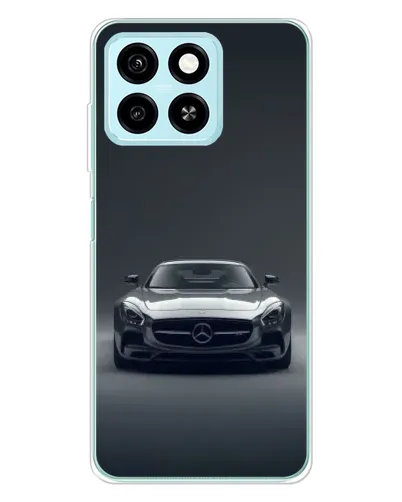 Чехол для ZTE Blade A55 с картинкой «Mercedes на черном» Чехол для ZTE Blade A55 с картинкой «Mercedes на черном»