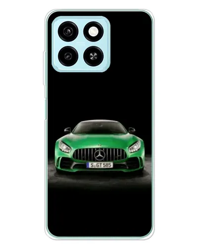 Чехол для ZTE Blade A55 с картинкой «Mercedes — неоновый лого» Чехол для ZTE Blade A55 с картинкой «Mercedes — неоновый лого»