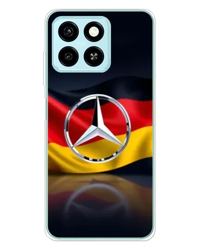 Чехол для ZTE Blade A55 с картинкой «Mercedes — флаг Германии» Чехол для ZTE Blade A55 с картинкой «Mercedes — флаг Германии»