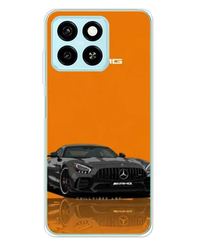 Чехол для ZTE Blade A55 с картинкой «Оранжевый Mercedes AMG» Чехол для ZTE Blade A55 с картинкой «Оранжевый Mercedes AMG»