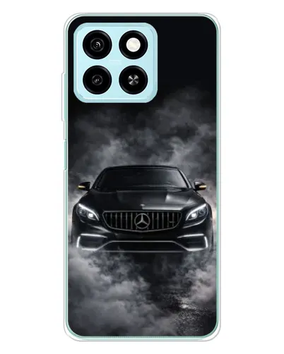 Чехол для ZTE Blade A55 с картинкой «Mercedes в дыму» Чехол для ZTE Blade A55 с картинкой «Mercedes в дыму»