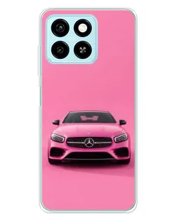 Чехол для ZTE Blade A55 с картинкой «Розовый Mercedes AMG» Чехол для ZTE Blade A55 с картинкой «Розовый Mercedes AMG»