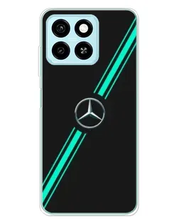 Чехол для ZTE Blade A55 с картинкой «Спортивные линии Mercedes» Чехол для ZTE Blade A55 с картинкой «Спортивные линии Mercedes»