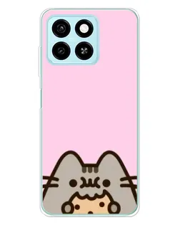 Чохол для ZTE Blade A55 з картинкою «Pusheen та печиво» Чохол для ZTE Blade A55 з картинкою «Pusheen та печиво»