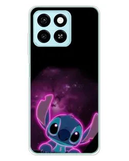 Чехол для ZTE Blade A55 с картинкой «Неоновый Stitch» Чехол для ZTE Blade A55 с картинкой «Неоновый Stitch»