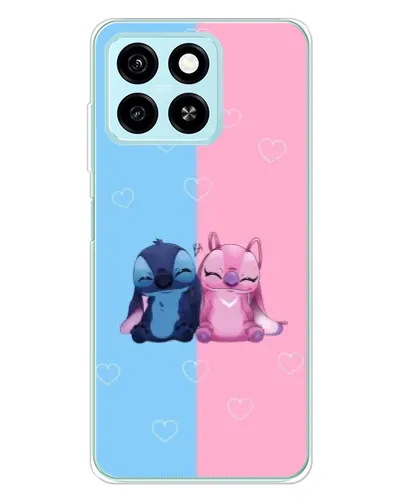 Чехол для ZTE Blade A55 с картинкой «Stitch и Angel Love» Чехол для ZTE Blade A55 с картинкой «Stitch и Angel Love»
