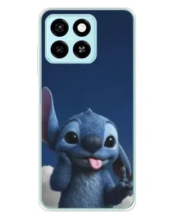 Чехол для ZTE Blade A55 с картинкой «Стич в облаках» Чехол для ZTE Blade A55 с картинкой «Стич в облаках»