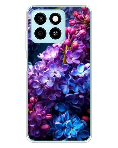 Чехол для ZTE Blade A55 с картинкой «Сиреневый цвет»