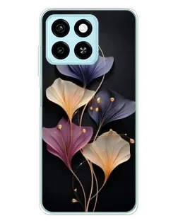 Чехол для ZTE Blade A55 с картинкой «Лиловые цветы грации» Чехол для ZTE Blade A55 с картинкой «Лиловые цветы грации»