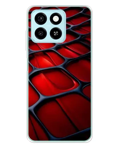 Чохол для ZTE Blade A55 з картинкою «Червона глянцева сітка» Чохол для ZTE Blade A55 з картинкою «Червона глянцева сітка»