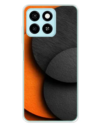 Чохол для ZTE Blade A55 з картинкою «Геометрія помаранчевих кіл» Чохол для ZTE Blade A55 з картинкою «Геометрія помаранчевих кіл»