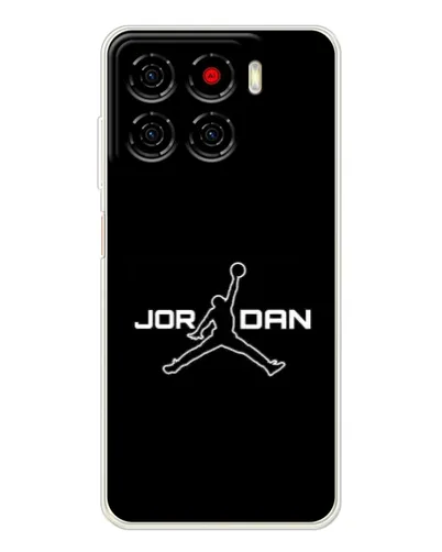Чехол для ZTE Blade A56 с картинкой «Nike Pink Swirl»
