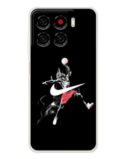 Чехол для ZTE Blade A56 с картинкой «Jordan Jumpman»