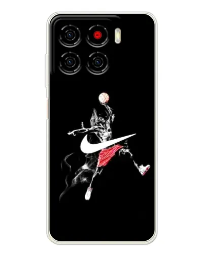 Чехол для ZTE Blade A56 с картинкой «Jordan Jumpman»