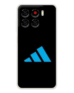Чехол для ZTE Blade A56 с картинкой «Adidas Cyan Logo»