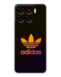 Чехол для ZTE Blade A56 с картинкой «Градиент Adidas»