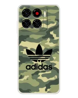 Чехол для ZTE Blade A56 с картинкой «Милитари стиль Adidas»