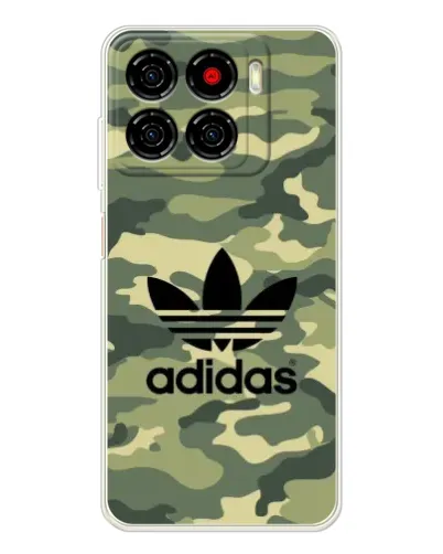 Чехол для ZTE Blade A56 с картинкой «Милитари стиль Adidas»