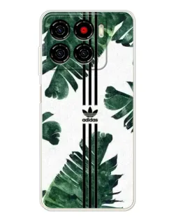 Чехол для ZTE Blade A56 с картинкой «Пальмовые листья адидас»