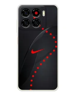 Чехол для ZTE Blade A56 с картинкой «Абстрактный дизайн Nike»