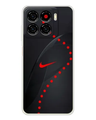 Чехол для ZTE Blade A56 с картинкой «Абстрактный дизайн Nike»