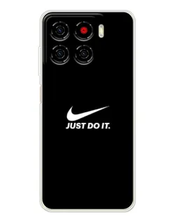 Чехол для ZTE Blade A56 с картинкой «Минимализм от Nike»
