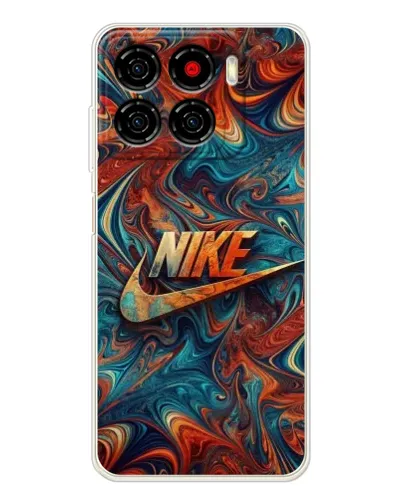 Чехол для ZTE Blade A56 с картинкой «Nike в абстракции»