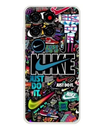 Чехол для ZTE Blade A56 с картинкой «Яркий коллаж Nike» Чехол для ZTE Blade A56 с картинкой «Яркий коллаж Nike»