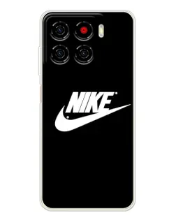 Чехол для ZTE Blade A56 с картинкой «Мазки краски Nike»