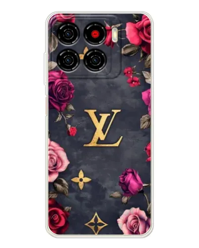Чехол для ZTE Blade A56 с картинкой «Цветочный Louis Vuitton» Чехол для ZTE Blade A56 с картинкой «Цветочный Louis Vuitton»