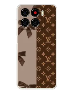 Чехол для ZTE Blade A56 с картинкой «Louis Vuitton — банты»