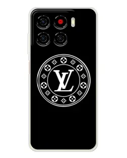 Чехол для ZTE Blade A56 с картинкой «LV — печать стиля»