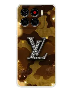 Чехол для ZTE Blade A56 с картинкой «Камуфляжный Louis Vuitton»