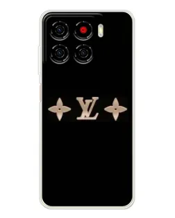 Чехол для ZTE Blade A56 с картинкой «Louis Vuitton — минимализм»