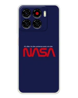 Чехол для ZTE Blade A56 с картинкой «NASA — глубокий космос»