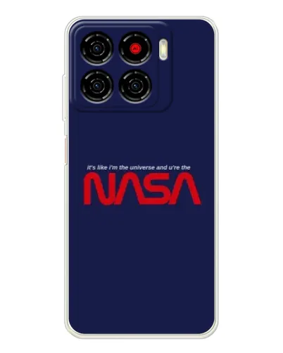 Чехол для ZTE Blade A56 с картинкой «NASA — глубокий космос»