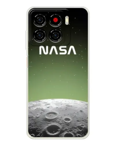 Чехол для ZTE Blade A56 с картинкой «NASA — лунный градиент»