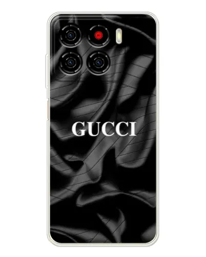 Чехол для ZTE Blade A56 с картинкой «Gucci — шелковые волны»
