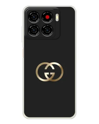 Чехол для ZTE Blade A56 с картинкой «Минимализм Gucci»
