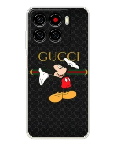 Чехол для ZTE Blade A56 с картинкой «Микки Маус Gucci»