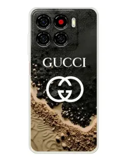 Чехол для ZTE Blade A56 с картинкой «Gucci — песчаные дюны»