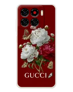 Чехол для ZTE Blade A56 с картинкой «Gucci —  сад»