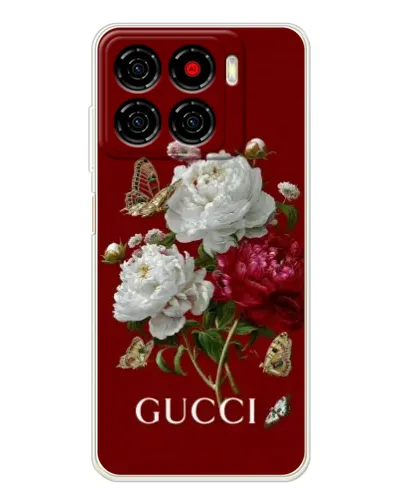 Чехол для ZTE Blade A56 с картинкой «Gucci —  сад»